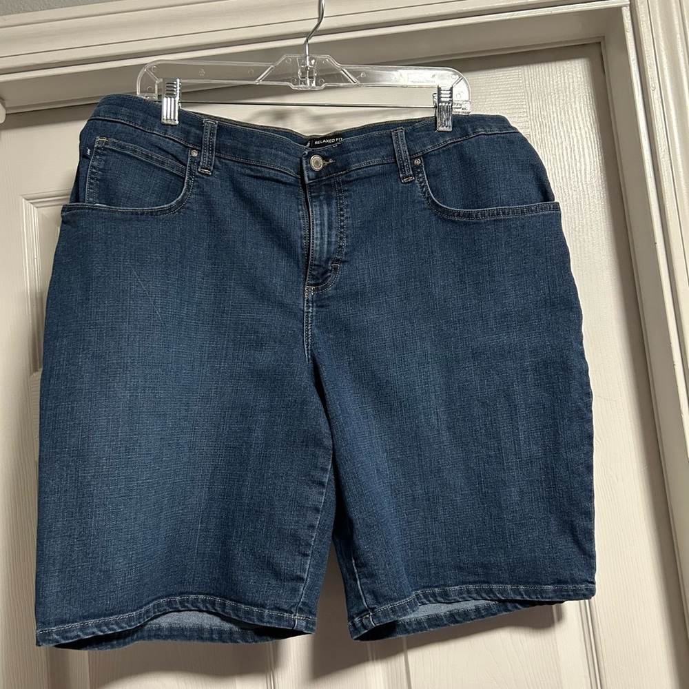 Lee Women’s Plus Size Relaxed Fit Bermuda Shorts